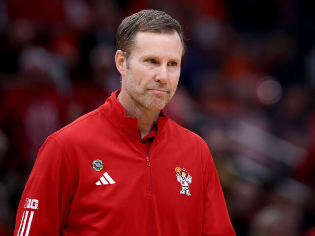 HOUSTON, TEXAS - MARCH 26: Head coach Fred Hoiberg of the Nebraska Cornhuskers looks on against the Iowa Hawkeyes during the second half in the Sweet Sixteen of the 2026 NCAA Men's Basketball Tournament at Toyota Center on March 26, 2026 in Houston, Texas.