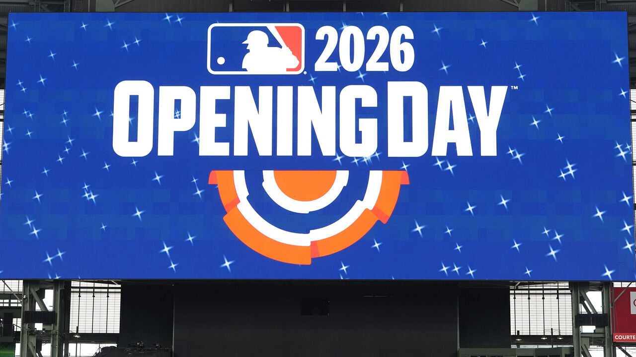 MILWAUKEE, WISCONSIN - MARCH 26: A general view of the centerfield scoreboard prior to the game between the Chicago White Sox and Milwaukee Brewers on Opening Day at American Family Field on March 26, 2026 in Milwaukee, Wisconsin.