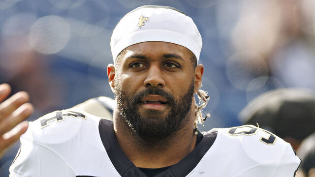 NASHVILLE, TENNESSEE - DECEMBER 28: Cameron Jordan #94 of the New Orleans Saints warms up before a game against the Tennessee Titans at Nissan Stadium on December 28, 2025 in Nashville, Tennessee. The Saints defeated the Titans 34-26.