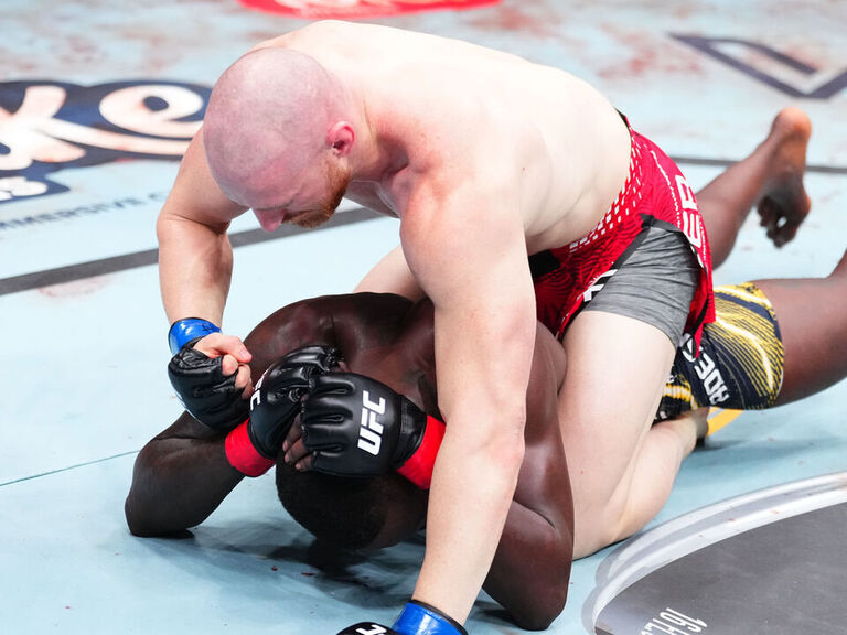 Pyfer TKOs Adesanya in 2nd round of UFC Seattle main event