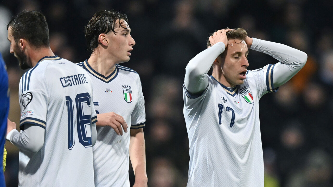 Italy hits new low after missing out on another World Cup. Now what? |  theScore.com