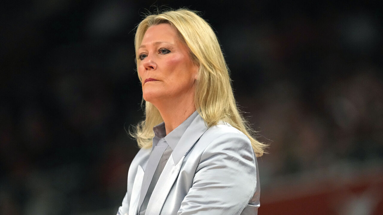 AUSTIN, TEXAS - FEBRUARY 26: Head Coach Katie Abrahamson-Henderson of the Georgia Bulldogs observes the first half of play against the Texas Longhorns at Moody Center on February 26, 2026 in Austin, Texas.