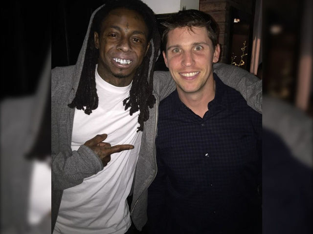 Denny Hamlin, Lil Wayne hang out night before Homestead finale