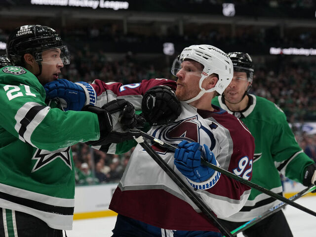 DALLAS, TX - APRIL 4: XX XX against XX at the American Airlines Center on April 4, 2026 in Dallas, Texas.