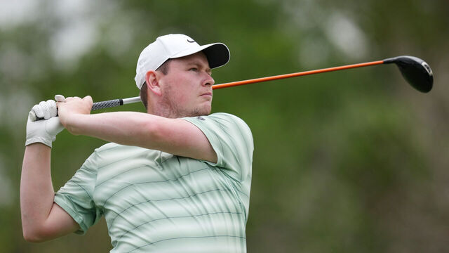SAN ANTONIO, TEXAS - APRIL 04: Robert MacIntyre of Scotland plays his shot from the fourth tee during the third round of the Valero Texas Open 2026 at TPC San Antonio on April 04, 2026 in San Antonio, Texas.