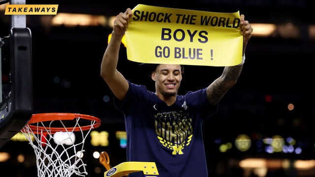 Title game takeaways: Michigan thrives in rock fight