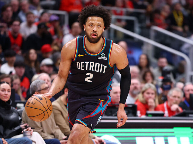 TORONTO, CANADA - MARCH 15: =dp1= dribbles the ball during the game against the Toronto Raptors on March 15, 2026 at the Scotiabank Arena in Toronto, Ontario, Canada. Mandatory Copyright Notice: Copyright 2026 NBAE