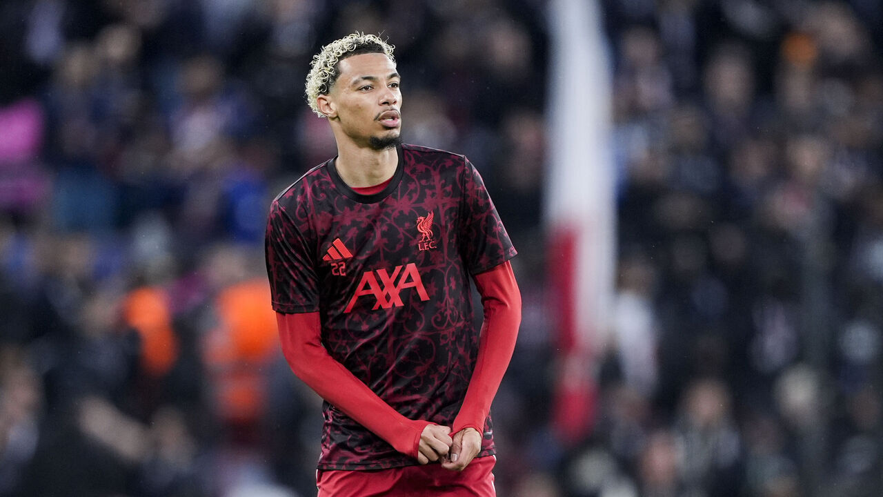 Liverpool's Hugo Ekitike ahead of the UEFA Champions League quarter-final match at Anfield, Liverpool. Picture date: Tuesday April 14, 2026.