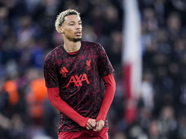 Liverpool's Hugo Ekitike ahead of the UEFA Champions League quarter-final match at Anfield, Liverpool. Picture date: Tuesday April 14, 2026.