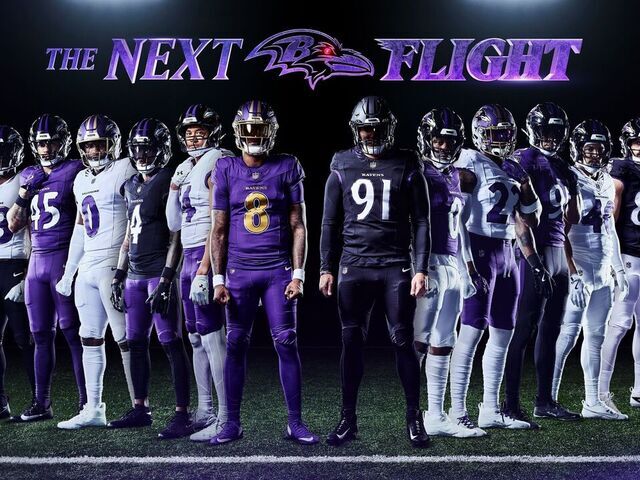 Ravens reveal new jerseys