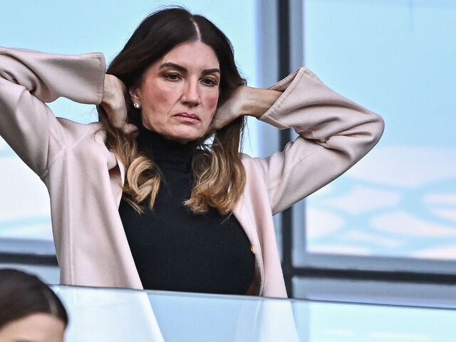 LONDON, ENGLAND - NOVEMBER 8: Karren Brady, vice-chairman of West Ham United during the Premier League match between West Ham United and Burnley at London Stadium on November 8, 2025 in London, England.