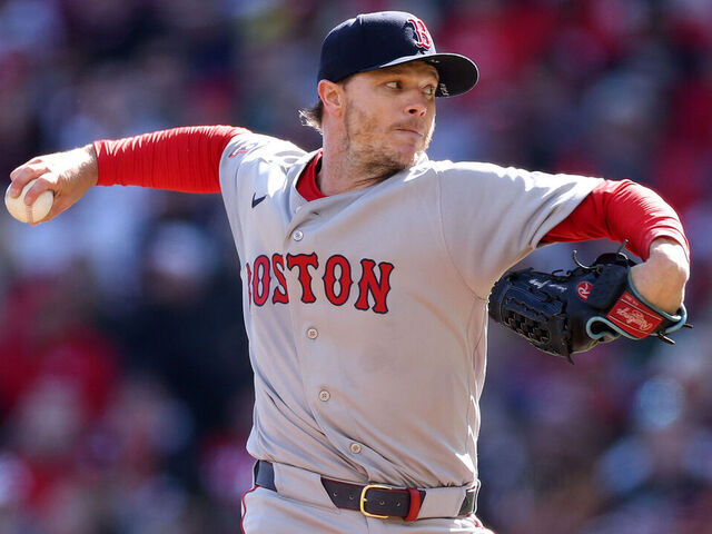 CINCINNATI, OHIO - MARCH 28: Sonny Gray #54 of the Boston Red Sox throws a pitch against the Cincinnati Reds during the game at Great American Ball Park on March 28, 2026 in Cincinnati, Ohio.