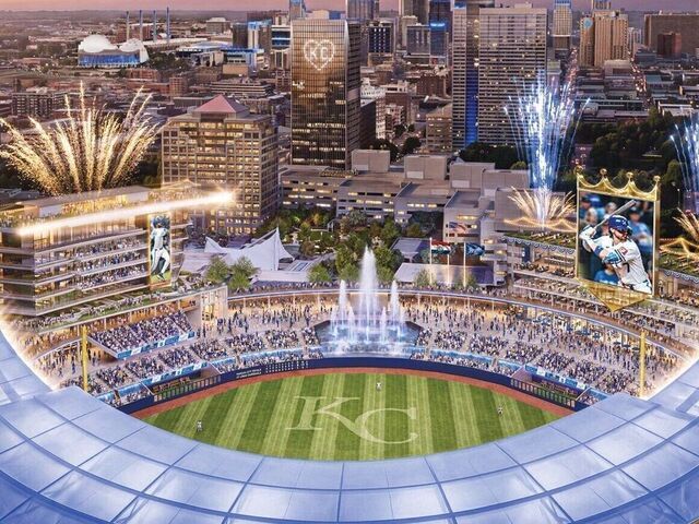 Royals to build $1.9B ballpark in downtown Kansas City