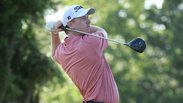 AVONDALE, LOUISIANA - APRIL 23: Hayden Springer of the United States plays his shot from the second tee during the first round of the Zurich Classic of New Orleans 2026 at TPC Louisiana on April 23, 2026 in Avondale, Louisiana.