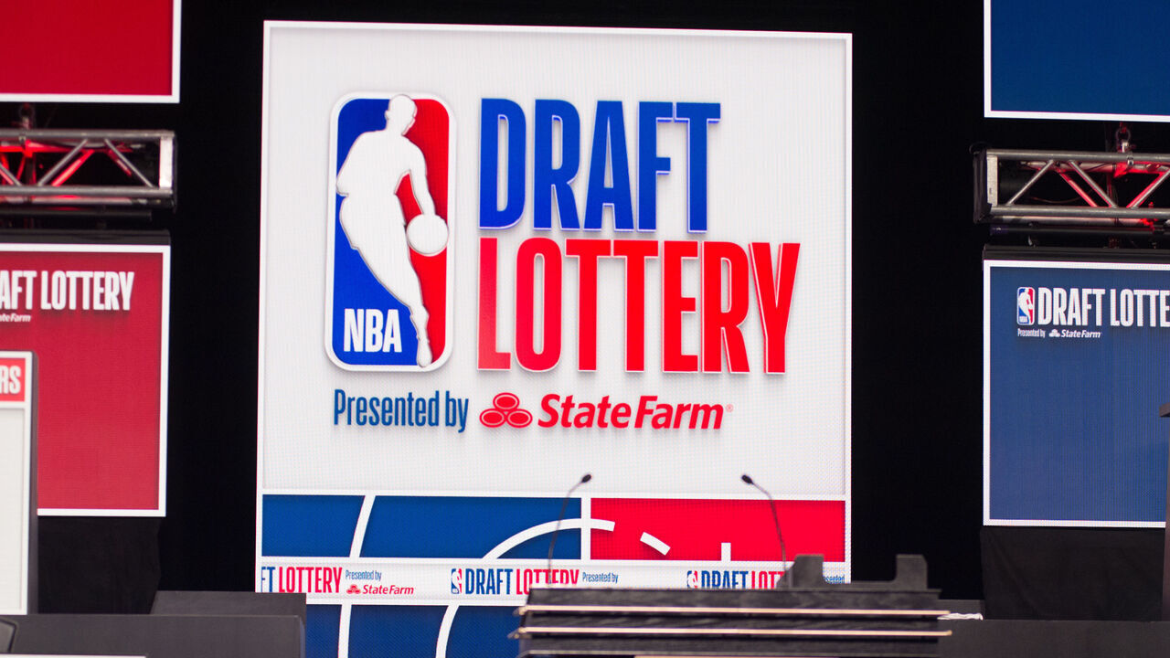 CHICAGO, ILLINOIS - MAY 12: Dallas Mavericks have officially won the in NBA Draft Lottery with 1.8% pre-lottery chance to win the pick in Chicago, Illinois, United States on May 12, 2025. San Antonio Spurs got the second pick, Philadelphia 76ers got 3rd and Charlotte Hornets got the 4th pick in the lottery.