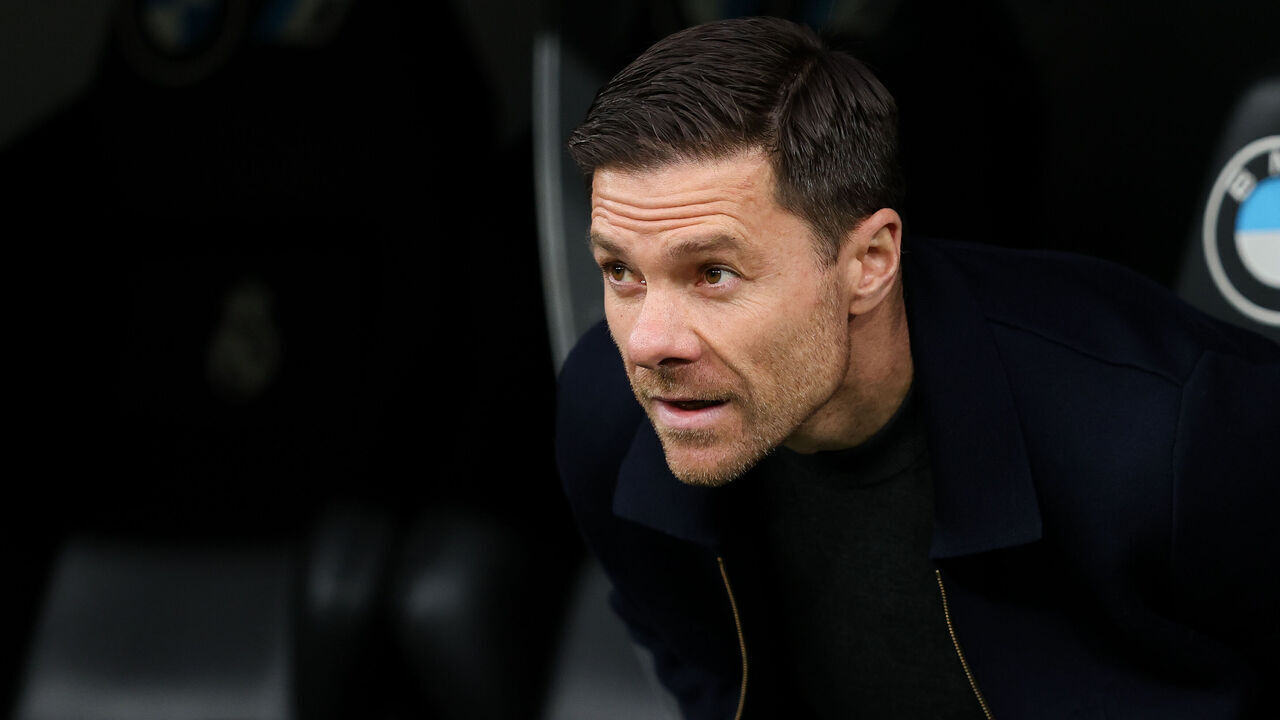 MADRID, SPAIN - JANUARY 04: Xabi Alonso, Head Coach of Real Madrid, looks on prior to the LaLiga EA Sports match between Real Madrid CF and Real Betis Balompie at Estadio Santiago Bernabeu on January 04, 2026 in Madrid, Spain.