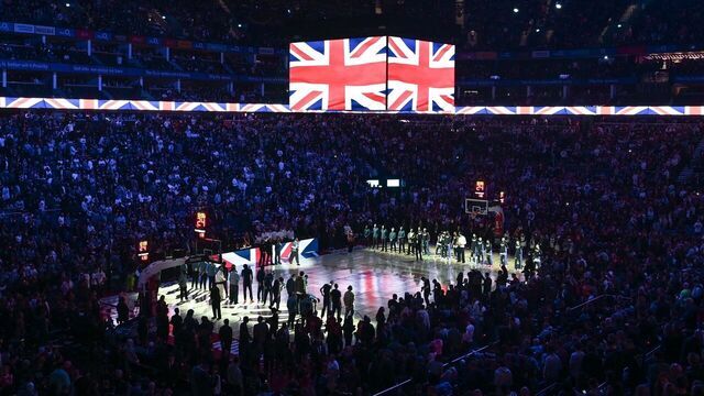 LONDON, UNITED KINGDOM â" JANUARY 18: A general view inside The O2 Arena during the NBA London 2026 game between the Orlando Magic and the Memphis Grizzlies in London, United Kingdom, on January 18, 2026.