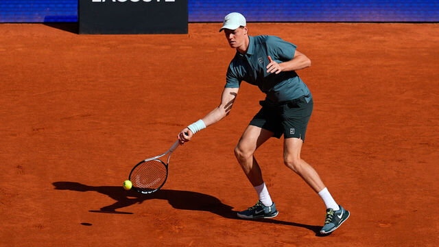 MADRID, SPAIN - APRIL 28: Jannik Sinner of Italy plays against Cameron Norrie of Great Britain during the Mutua Madrid Open 2026, ATP Masters 1000 and WTA 1000, at La Caja Magica on April 28, 2026 in Madrid, Spain.