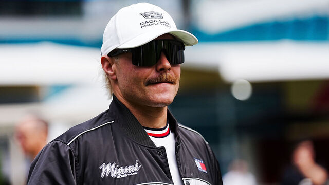 Cadillac driver Valtteri Bottas at the Miami International Autodrome, ahead of the 2026 Miami Grand Prix which will take place on Sunday. Picture date: Thursday April 30, 2026.