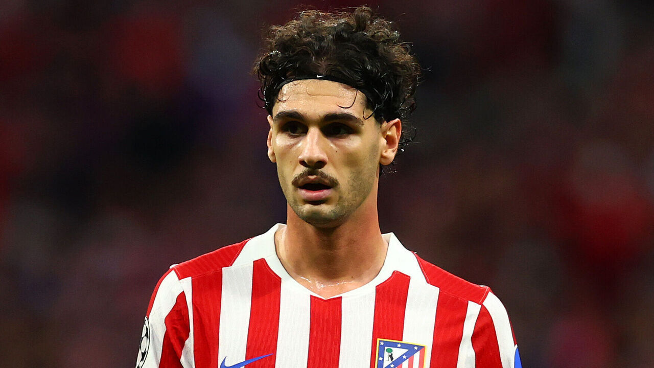 MADRID, SPAIN - APRIL 29: Johnny Cardoso of Atletico Madrid looks on during the UEFA Champions League 2025/26 Semi Final First Leg match between Atletico de Madrid and Arsenal FC at on April 29, 2026 in Madrid, Spain.
