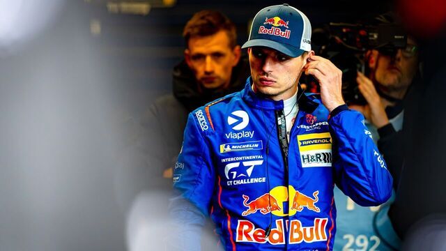Max Verstappen before his stint during the ADAC RAVENOL 24h Nurburgring in Nurburg, Germany, on May 17, 2026.