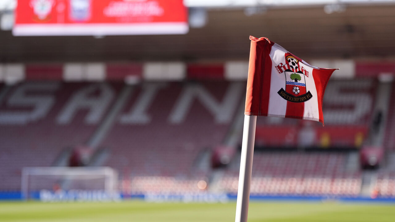 A general view of the corner flag ahead of the Sky Bet Championship match at St Mary's Stadium, Southampton. Picture date: Tuesday April 28, 2026.