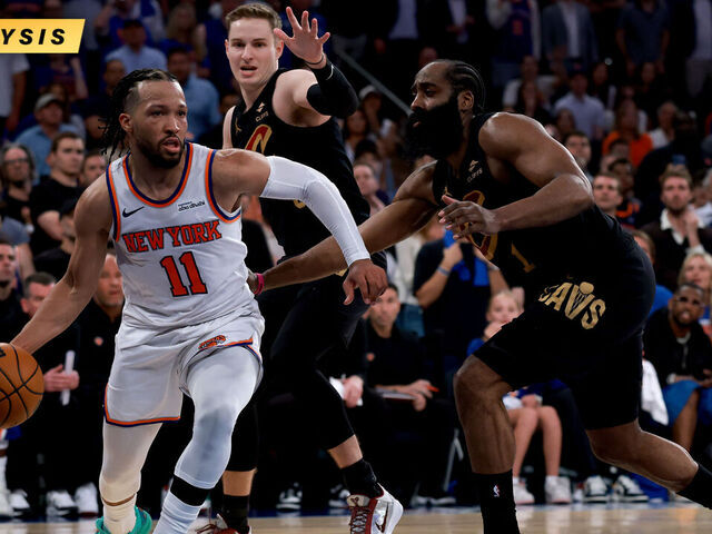 The Cavs handed Game 1 to the Knicks, and Jalen Brunson too…