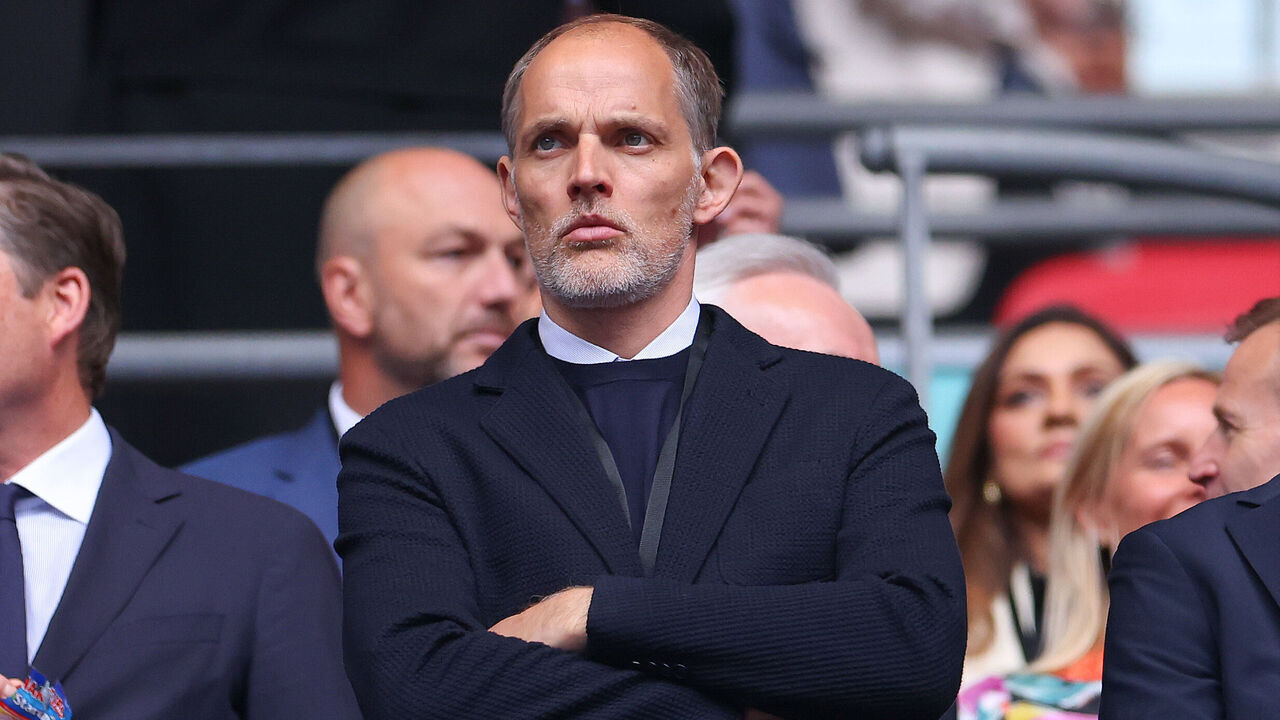 LONDON, ENGLAND - MAY 16: Thomas Tuchel the head coach / manager of England during the Emirates FA Cup Final match between Chelsea and Manchester City on May 16, 2026 in London, England.