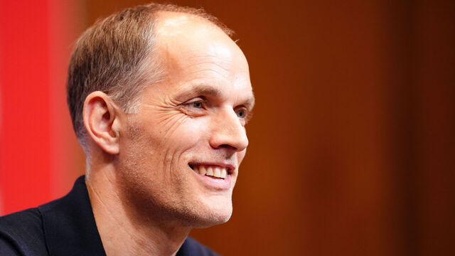 England manager Thomas Tuchel during the England World Cup squad announcement at Wembley Stadium, London. Picture date: Friday May 22, 2026.