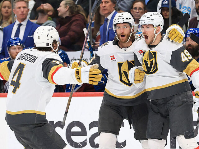 Golden Knights head home with 2-0 series lead over Avalanch…