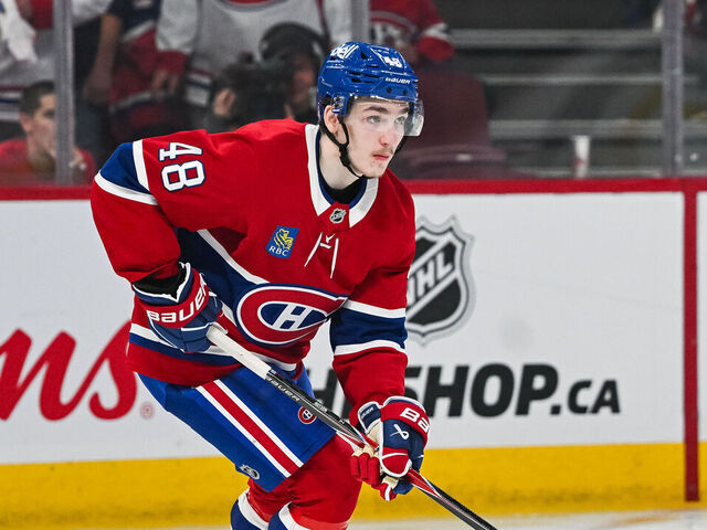 Canadiens' Hutson takes blame for loss after turnover on OT…