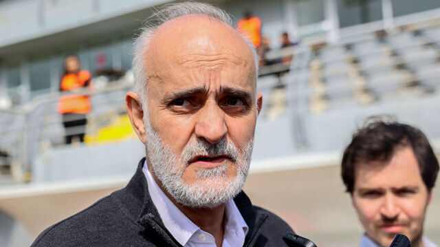 CORRECTION / First Vice President of the Islamic Republic of Iran Football Federation Mehdi Mohammad Nabi talks to journalists before a friendly football match between Iran and Costa Rica, in Antalya, southern Turkey, on March 31, 2026. FIFA's president told AFP that Iran "will be at the World Cup" despite the Middle East war. to third parties, please ensure that the same actions are carried out by them. Failure to promptly comply with these instructions will entail liability on your part for any continued or post notification usage. Therefore we thank you very much for all your attention and prompt action. We are sorry for the inconvenience this notification may cause and remain at your disposal for any further information you may require."