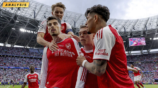 Champions League final live: Arsenal lead 1-0 at halftime