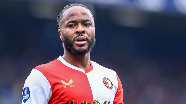 ZWOLLE, NETHERLANDS - MAY 17: Raheem Sterling of Feyenoord looks on during the Dutch Eredivisie match between PEC Zwolle and Feyenoord at MAC3Park on May 17, 2026 in Zwolle, Netherlands.