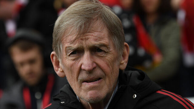 Liverpool Legends' manager Kenny Dalglish attends the Legends football match between Liverpool Legends and Dortmund Legends at Anfield in Liverpool, north-west England on March 28, 2026.