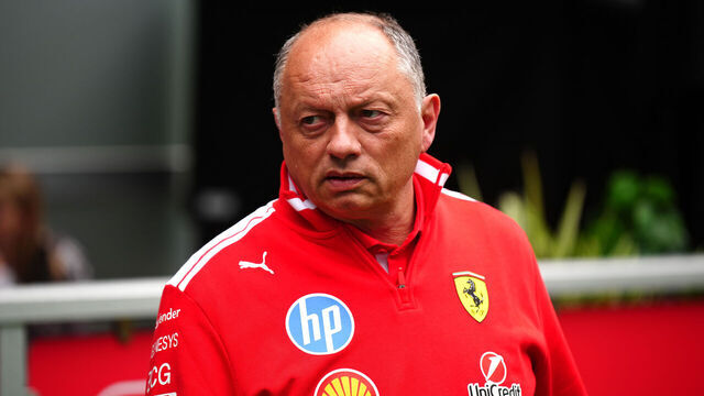 Ferrari team principal Fred Vasseur ahead of the 2026 Miami Grand Prix at Miami International Autodrome. Picture date: Sunday May 3, 2026.