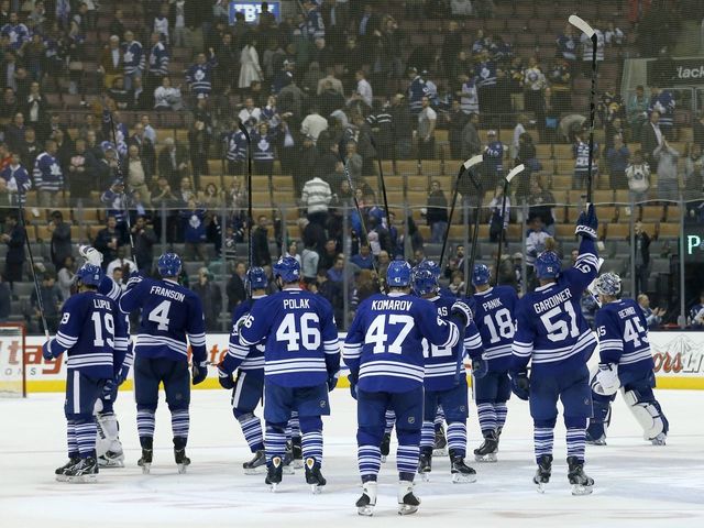 Maple Leafs ditch postgame salute to fans after win