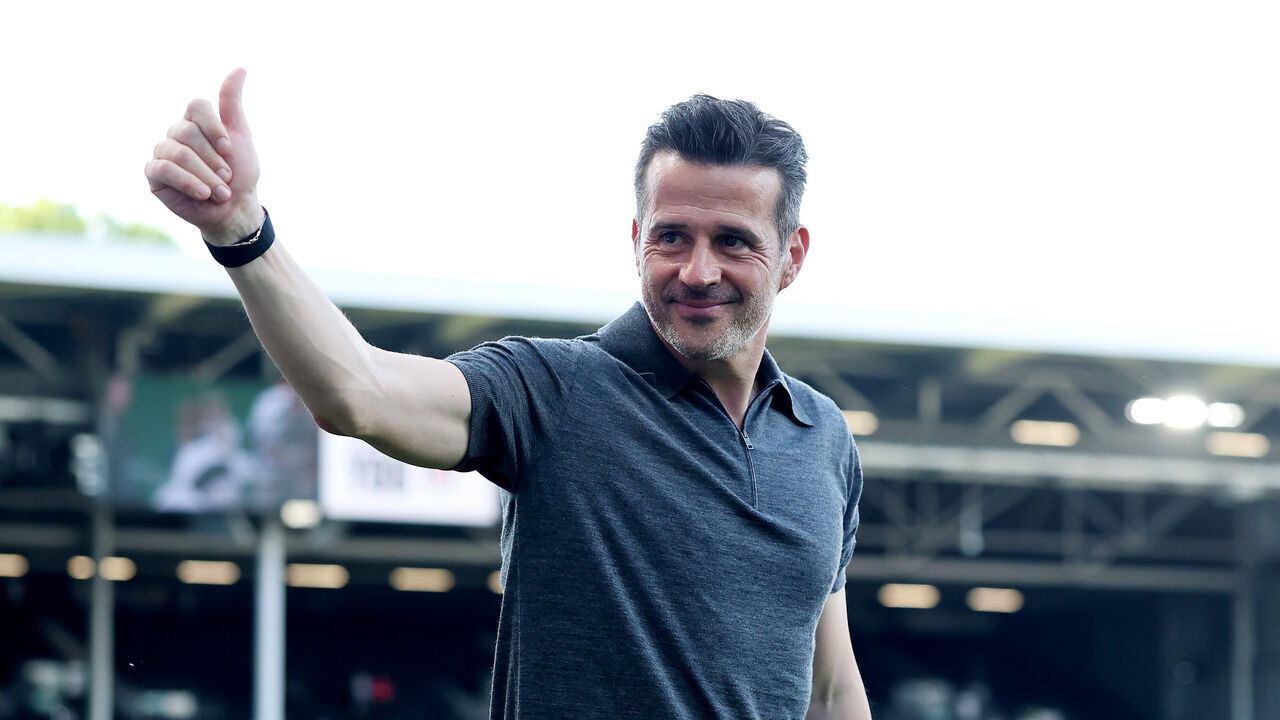 LONDON, ENGLAND - MAY 24: Fulham Manager, Marco Silva waves after the Premier League match between Fulham and Newcastle United at Craven Cottage on May 24, 2026 in London, England.