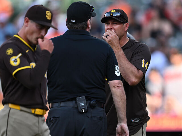 Padres' Marinaccio gets 3-game ban for intentionally hittin…