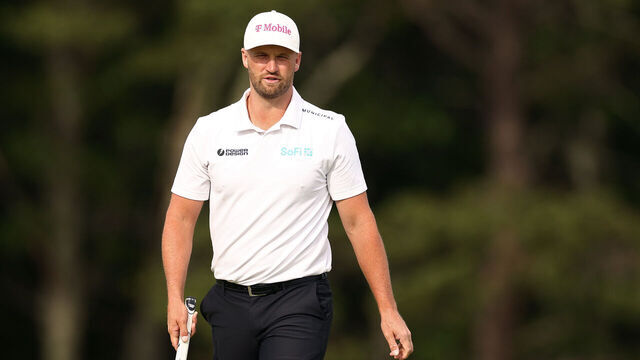 SOUTHAMPTON, NEW YORK - JUNE 19: Wyndham Clark of the United States walks across the first green during the second round of the 126th U.S. OPEN at Shinnecock Hills Golf Club on June 19, 2026 in Southampton, New York.