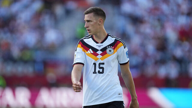 Nico Schlotterbeck (Germany) controls the ball during Group E FIFA World Cup 2026, Germany v Cote D'Ivoire, Toronto Stadium, Toronto, Canada on June 20 2026.