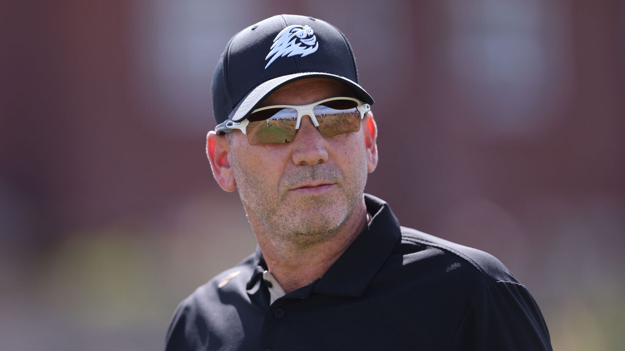 LIVERPOOL, ENGLAND - JUNE 30: Sergio Garcia of Spain during Final Qualifying at The West Lancashire Golf Club on June 30, 2026 in Liverpool, England.