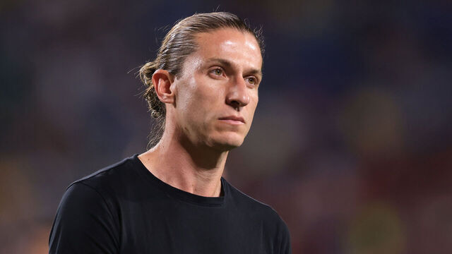 ORLANDO, FLORIDA - JUNE 24: Filipe Luis Manager /Head Coach of CR Flamengo during the FIFA Club World Cup 2025 group D match between Los Angeles Football Club and CR Flamengo at Camping World Stadium on June 24, 2025 in Orlando, Florida.