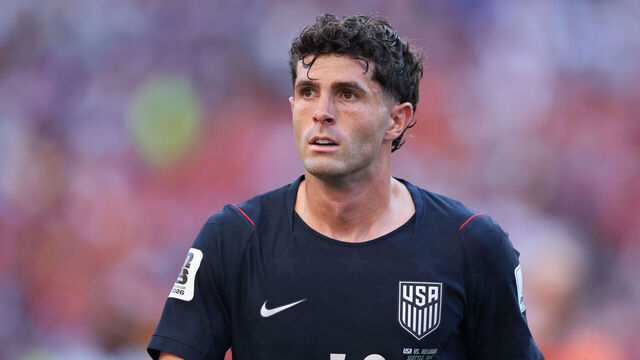 SEATTLE, WASHINGTON - JULY 06: Christian Pulisic #10 of the United States reacts during the FIFA World Cup 2026 Round Of 16 match between USA and Belgium at Seattle Stadium on July 06, 2026 in Seattle, Washington.