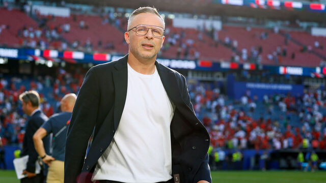 FOXBOROUGH, MASSACHUSETTS - JULY 9: Head Coach Mohamed Ouahbi of Morocco leaves the field after the FIFA World Cup 2026 Quarter Final match between France and Morocco at Boston Stadium on July 9, 2026 in Foxborough, United States.