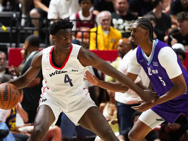 Dybantsa's Wizards beat Jazz, Peterson in Summer League