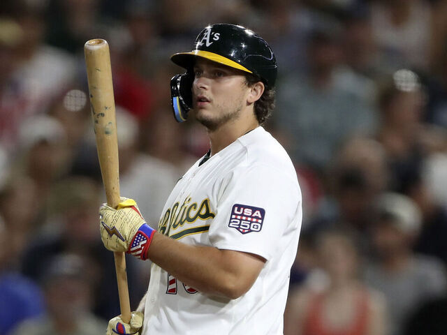 Athletics' Kurtz lands on IL with thumb sprain, out of
