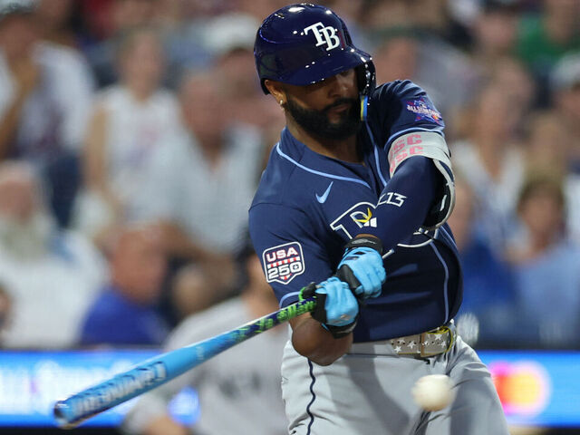 Rays' Caminero leaves ASG after being hit in hand