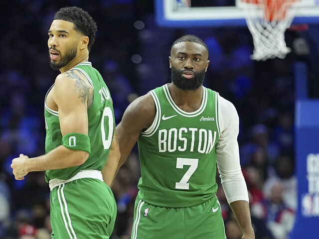 Tatum: 'It's weird' to no longer be teammates with Brown