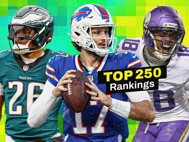 Fantasy: Top 250 players for 2026
